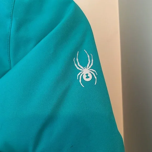 Spyder ski jacket with powder skirt